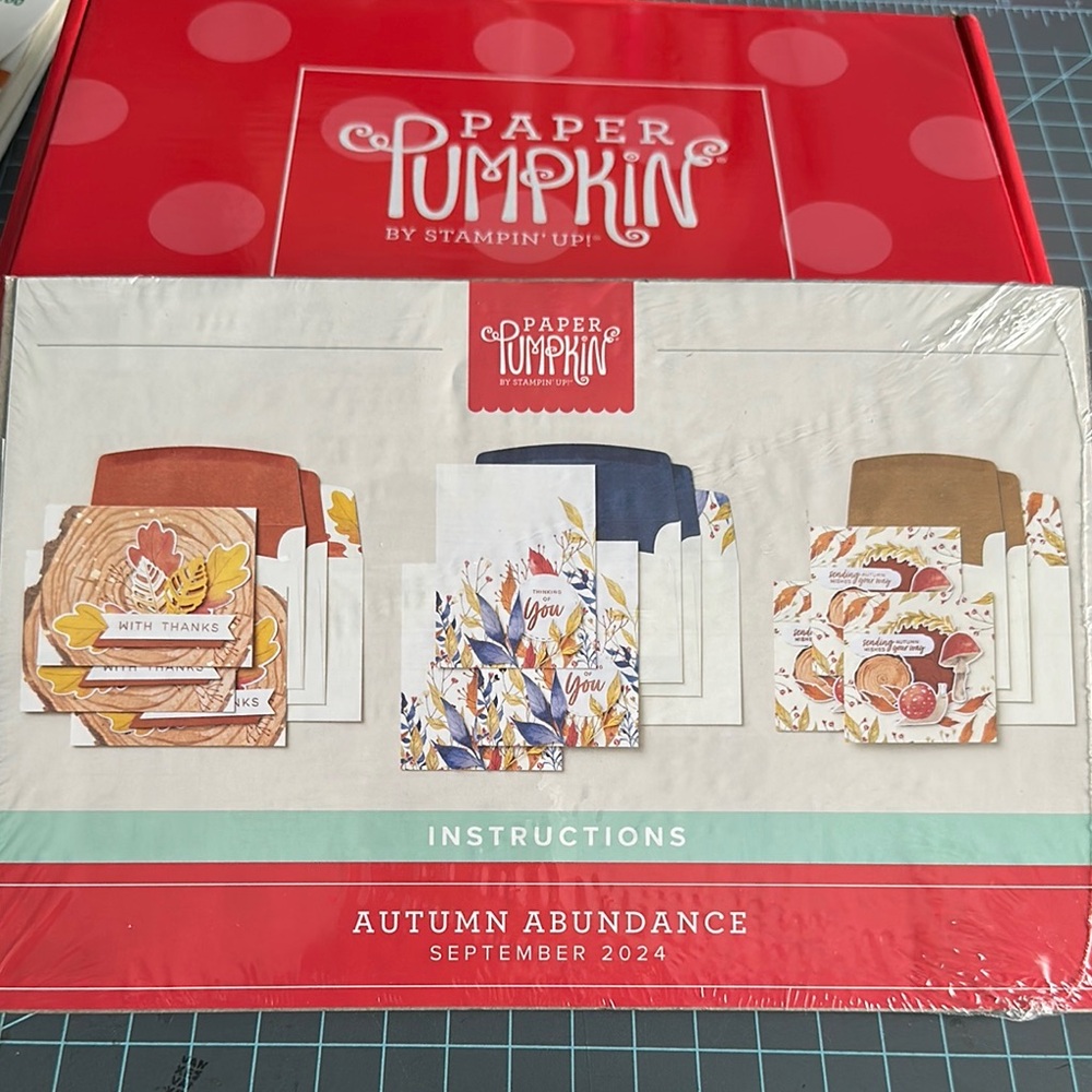 Stampin Up Paper Pumpkin kit